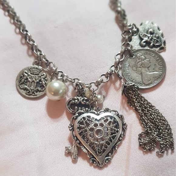 Posh, boho, or worldly charm necklace - Picture 3 of 3